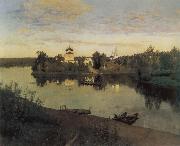 Isaac Levitan Evening Bells oil painting picture wholesale